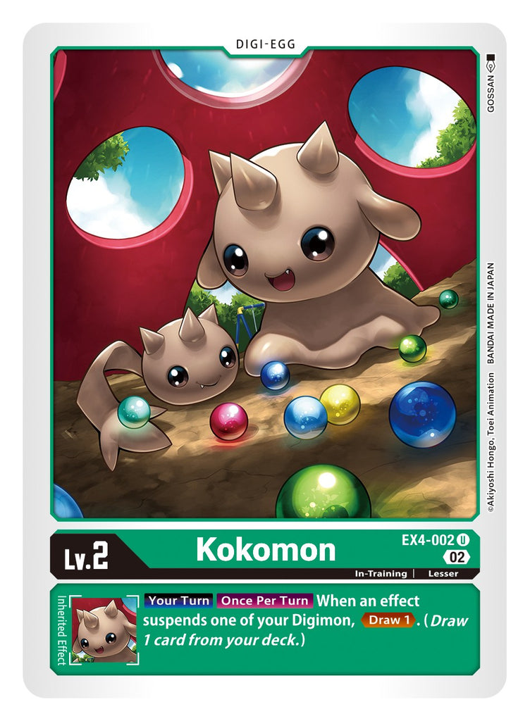 EX04-002 U, Kokomon