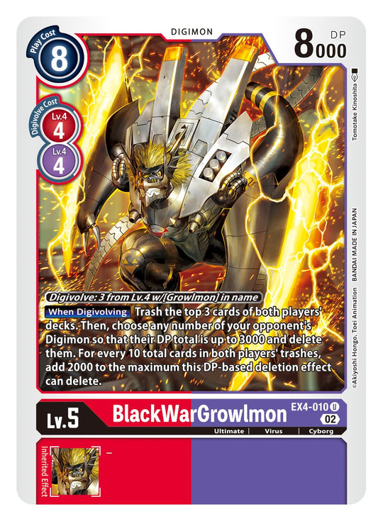 EX04-010 U, BlackWarGrowlmon