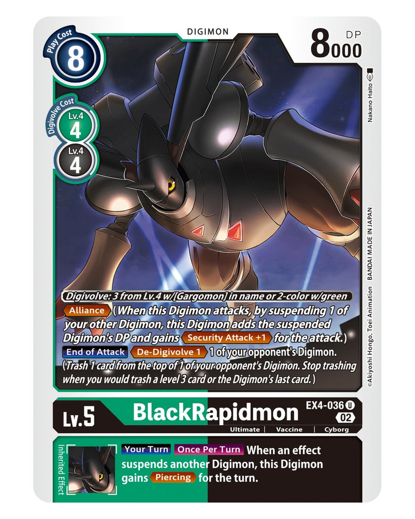 EX4-036 U, BlackRapidmon