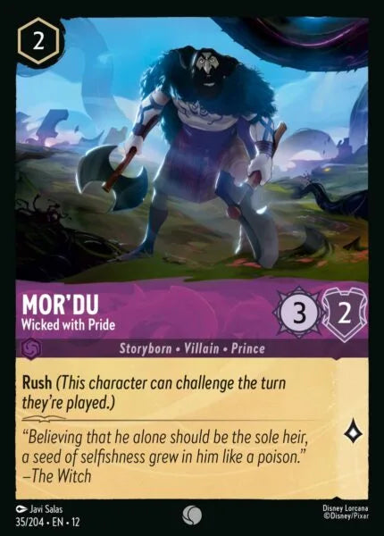12WIL-035, C, Mor'du - Wicked with Pride