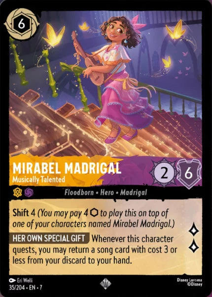 7ARC-035, SR, Mirabel Madrigal - Musically Talented