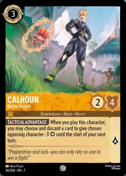 7ARC-036, C, Calhoun - Battle-Tested (Foil)