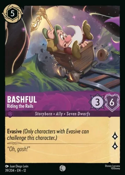 12WIL-039, C, Bashful - Riding the Rails