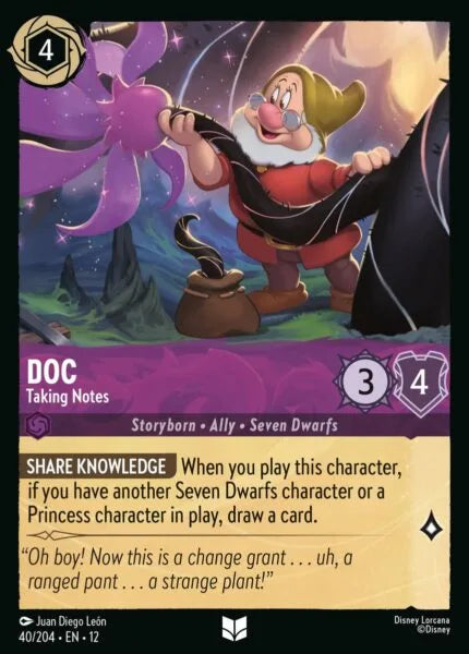 12WIL-040, UC, Doc - Taking Notes