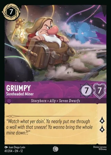 12WIL-041, C, Grumpy - Soreheaded Miner