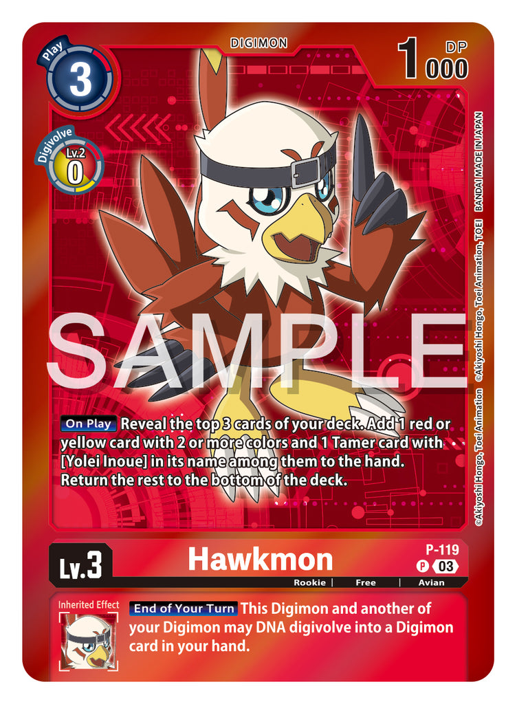 P-119, P, Hawkmon (AB03 Version)