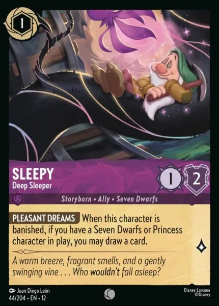 12WIL-044, C, Sleepy - Deep Sleeper