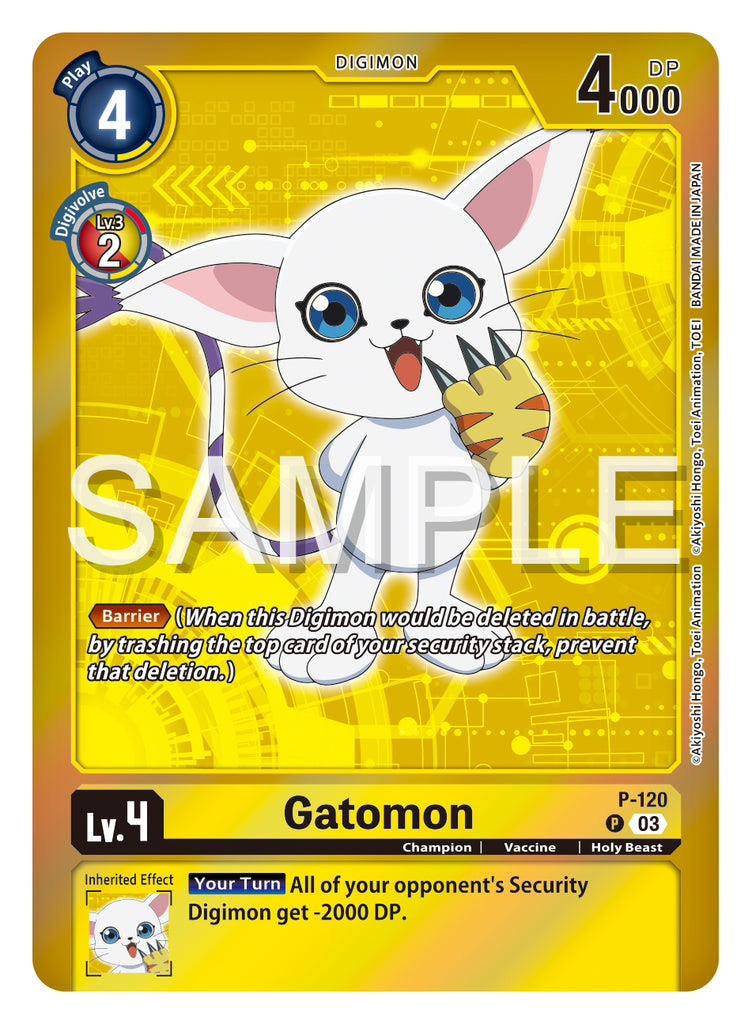 P-120, P, Gatomon (AB03 Version)