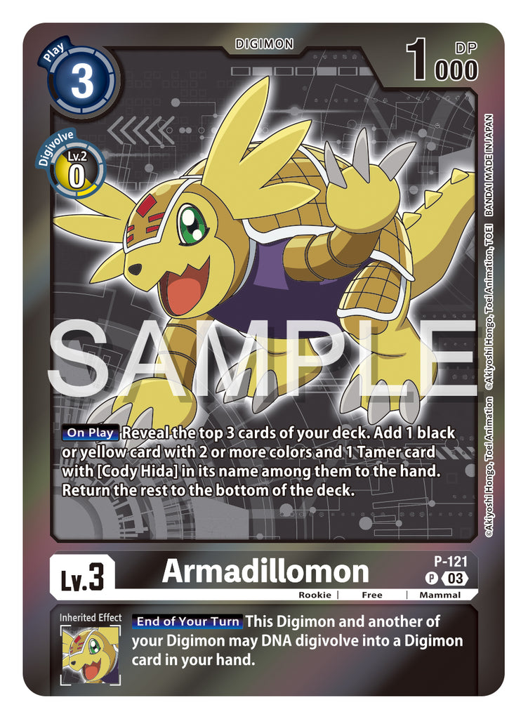 P-121, P, Armadillomon (AB03 Version)