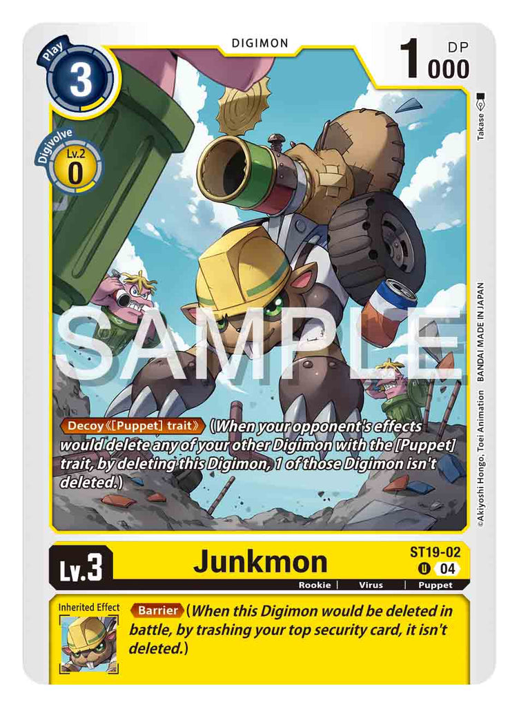 ST19-02, UC, Junkmon