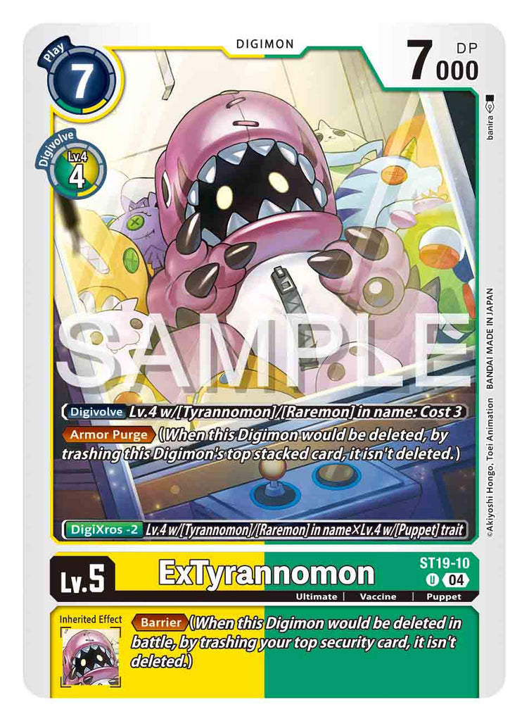 ST19-10, UC, ExTyrannomon