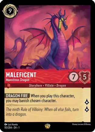1TFC-113, L, Maleficent - Monstrous Dragon (Foil)