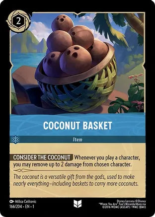 1TFC-166, UC, Coconut Basket