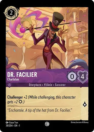 1TFC-038, C, Dr. Facilier - Charlatan