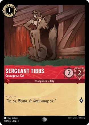 1TFC-124, C, Sergeant Tibbs
