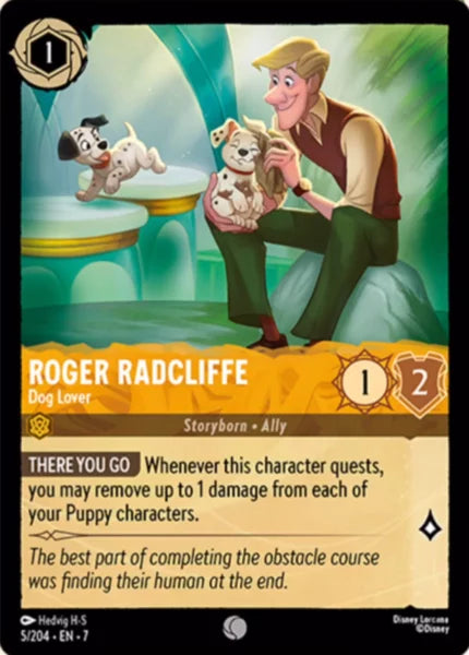 7ARC-005, C, Roger Radcliffe - Dog Lover (Foil)