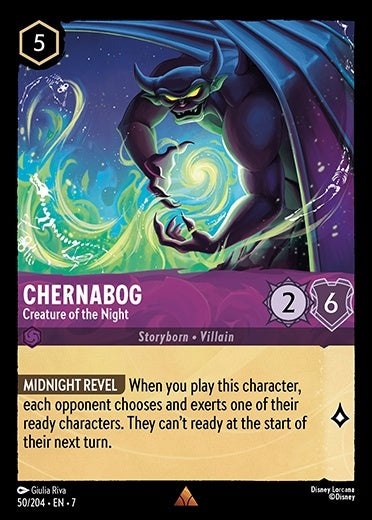 7ARC-050, R, Chernabog - Creature of the Night (Foil)