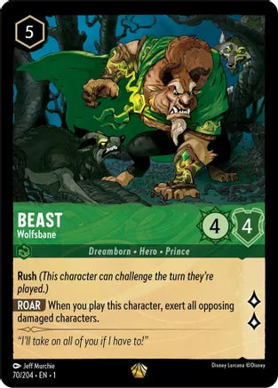 1TFC-070, L, Beast - Wolfsbane (Foil)