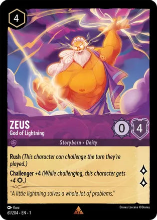 1TFC-061, R, Zeus (Foil)