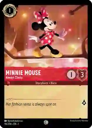 1TFC-116, C, Minnie Mouse - Always Classy