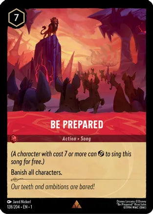 1TFC-128, R, Be Prepared (Foil)