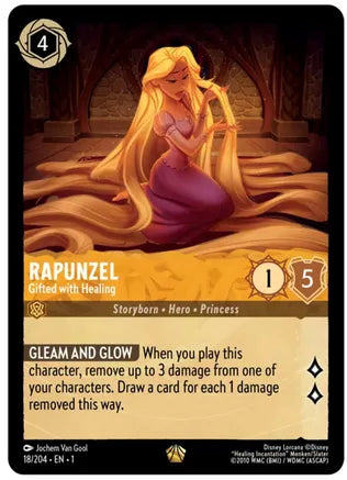 1TFC-018, L, Rapunzel - Gifted with Healing