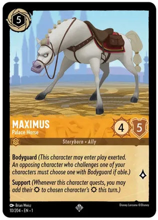 1TFC-010, SR, Maximus - Palace Horse (Foil)
