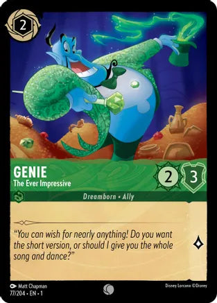 1TFC-077, C, Genie - The Ever Impressive (Foil)
