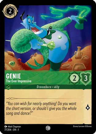 1TFC-077, C, Genie - The Ever Impressive