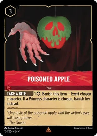 1TFC-134, R, Poisoned Apple (Foil)