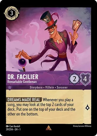 1TFC-039, R, Dr. Facilier - Remarkable Gentleman