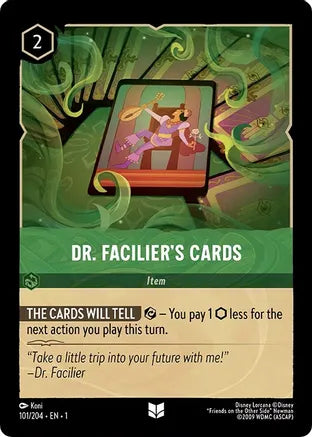 1TFC-101, UC, Dr. Facilier's Cards