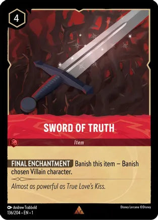1TFC-136, R, Sword of Truth (Foil)