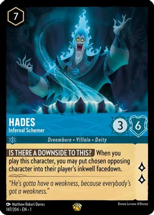 1TFC-147, L, Hades - Infernal Schemer (Foil)
