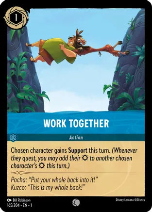 1TFC-165, C, Work Together (Foil)