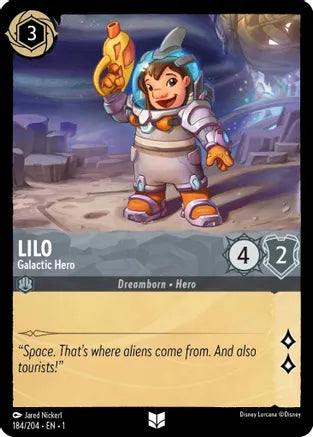 1TFC-184, UC, Lilo - Galactic Hero (Foil)