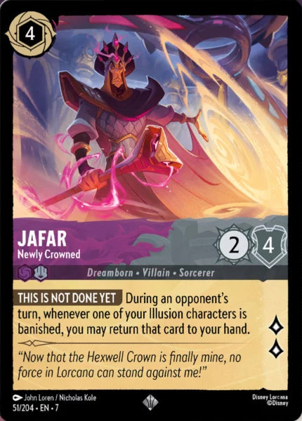 7ARC-051, SR, Jafar - Newly Crowned