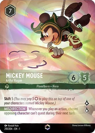 1TFC-210, E, Mickey Mouse - Artful Rogue (Alternate Art)