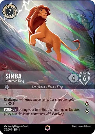 1TFC-215, E, Simba - Returned King (Alternate Art)