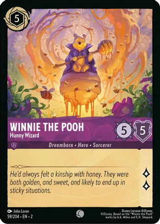 2RTF-059, C, Winnie the Pooh - Hunny Wizard (Foil)