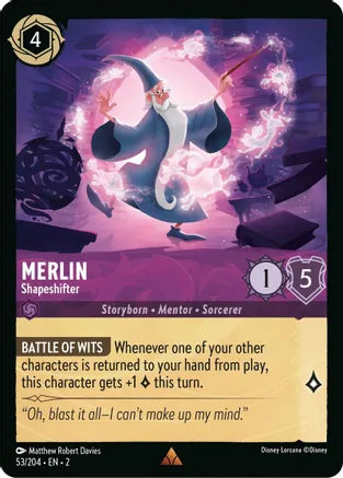 2RTF-053, R, Merlin - Shapeshifter (Foil)