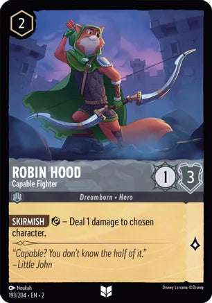 2RTF-193, UC, Robin Hood - Capable Fighter (Foil)