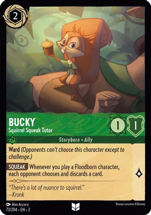 2RTF-073, UC, Bucky - Squirrel Squeak Tutor (Foil)