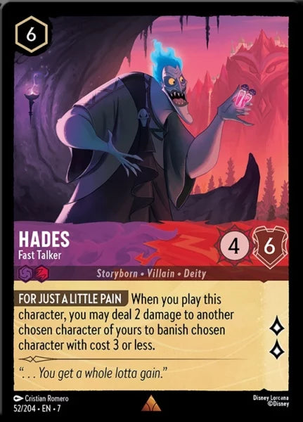 7ARC-052, R, Hades - Fast Talker (Foil)
