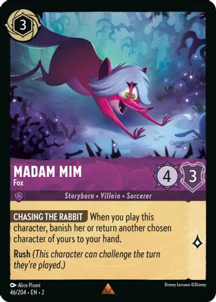 2RTF-046, R, Madam Mim - Fox (Foil)