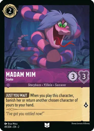 2RTF-049, UC, Madam Mim - Snake (Foil)