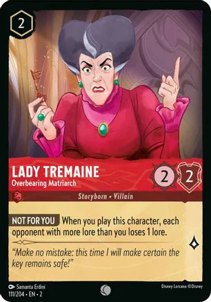 2RTF-111, C, Lady Tremaine - Overbearing Matriarch (Foil)