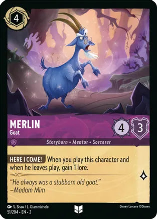2RTF-051, UC, Merlin - Goat