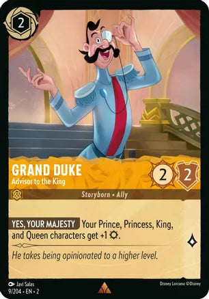 2RTF-009, R, Grand Duke - Advisor to the King (Foil)