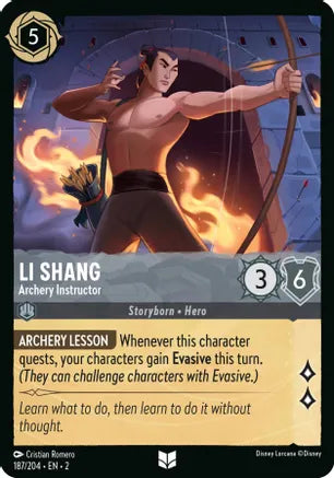 2RTF-187, UC, Li Shang - Archery Instructor (Foil)